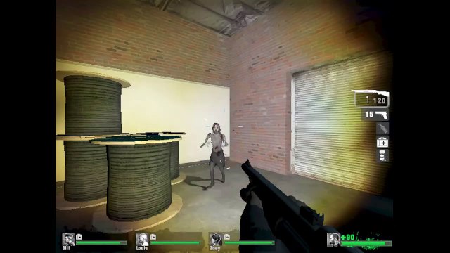 Left 4 Dead (Campagna: Crash Course-Capitolo: Finale al deposito dei camion; Campagna: Pedaggio di morte-Capitolo: La galleria