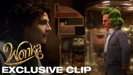 Wonka : Hugh Grant Oompa Loompa Dance scene - Timothée Chalamet