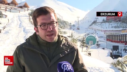 Sezon açıldı: Palandöken bu yıl kayak sezonuna erken başladı