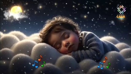 Soft music helps baby sleep