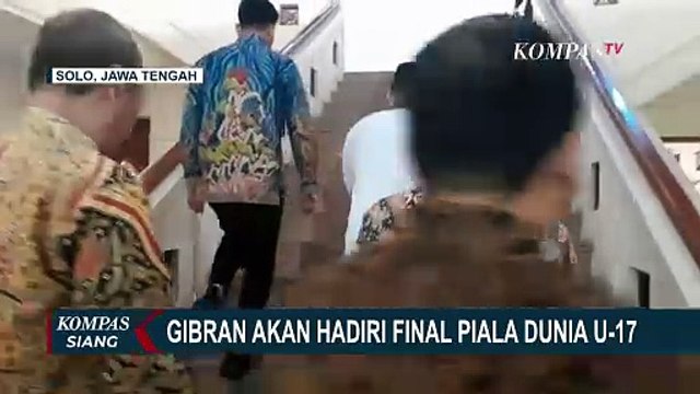 Final Piala Dunia U-17 di Stadion Manahan Solo, Wali Kota Gibran Rakabuming Raka Akan Hadir!