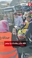 مواطن مصرى بالكويت .. لم يمنعه المرض من الادلاء بصوتة فى الإنتخابات