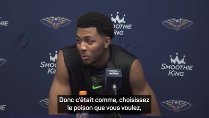 Pelicans - Murphy III : "Moi ou Zion, choisissez votre poison !"