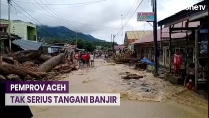 Walhi Nilai Pemprov Aceh Tak Serius Tangani Banjir