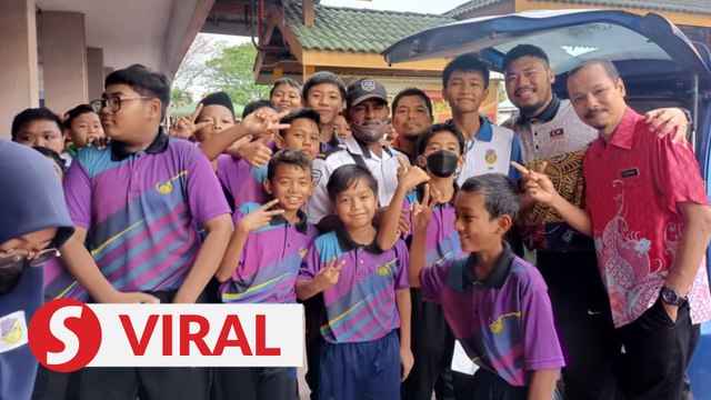 Well-loved security guard “Uncle Kittu” touched by pupils’ warm farewell