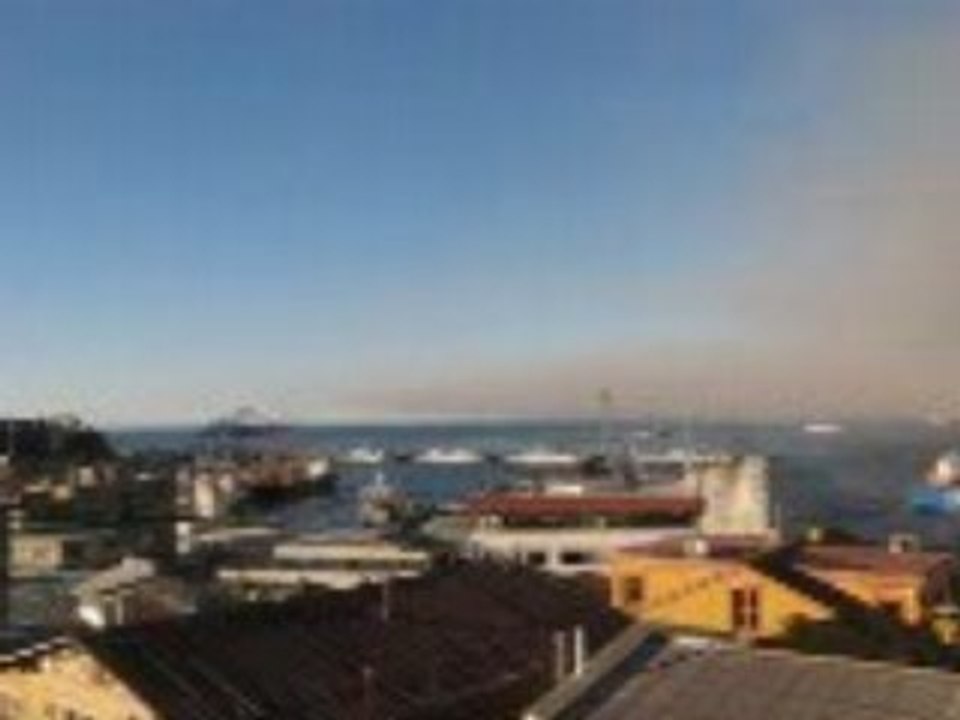 Feu sur la colline