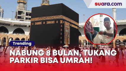 Bisa Umrah dari Hasil Kerja Jadi Tukang Parkir, Pria Ini Hanya Nabung 8 Bulan