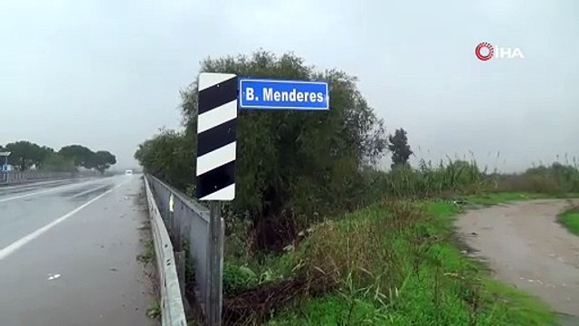 MENDERES NEHRİ'NDEKİ SU SEVİYESİ ESKİ HALİNE GERİ DÖNDÜ