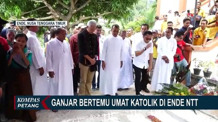 Bertemu Umat Katolik di Ende NTT, Ganjar: Cuma Saya dan Mahfud yang Berkunjung Keluar Pulau Jawa