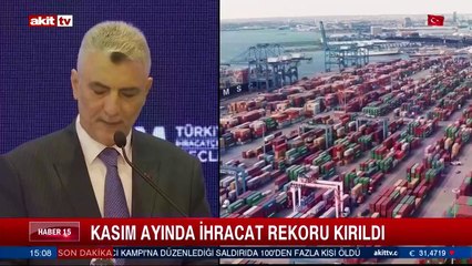 Kasım ayında ihracat rekoru kırıldı