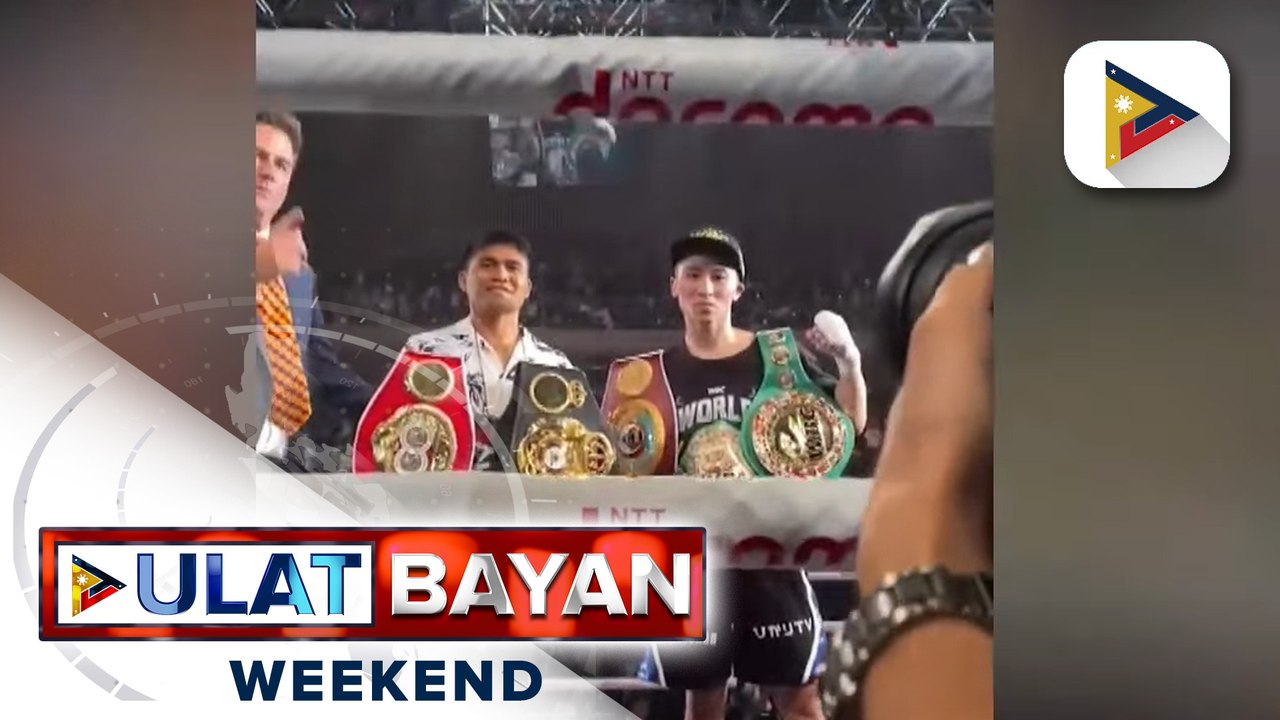 Naoya Inoue, nakatutok lang sa title belts ni Filipino Champ Tapales