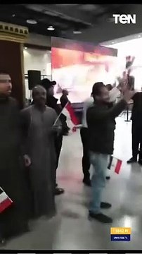 أجواء البهجة والفرح من أبناء الجالية المصرية في الكويت أثناء الإدلاء بأصواتهم في الانتخابات الرئاسية