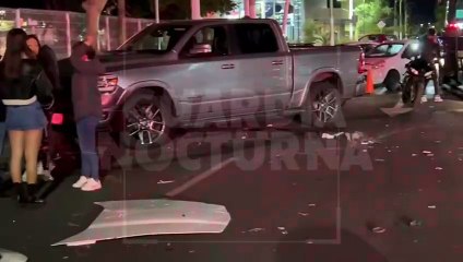 Así acabó el deportivo del youtuber Juanito Martínez