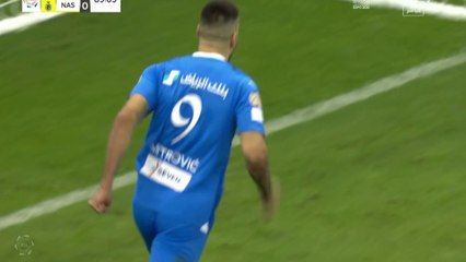 هدف الهلال الثاني ضد النصر