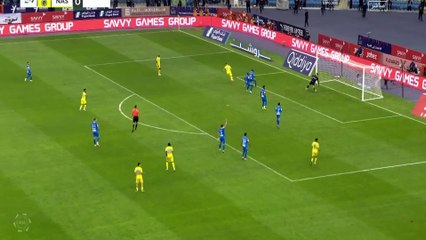 هدف كريستيانو رونادو على ياسين بونو واحتجاج رونالدو على الهدف