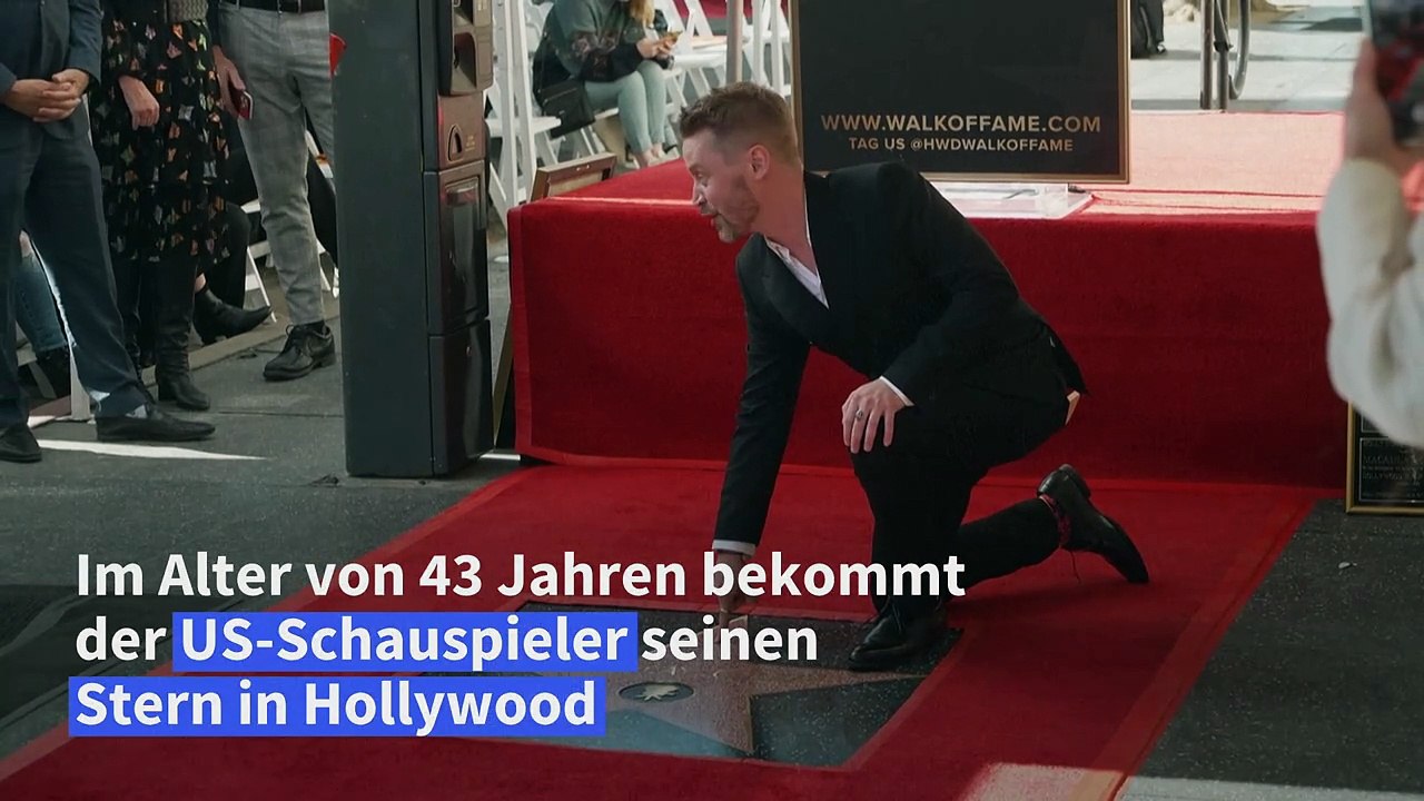 „Kevin allein zu Haus“-Star Culkin in Hollywood geehrt