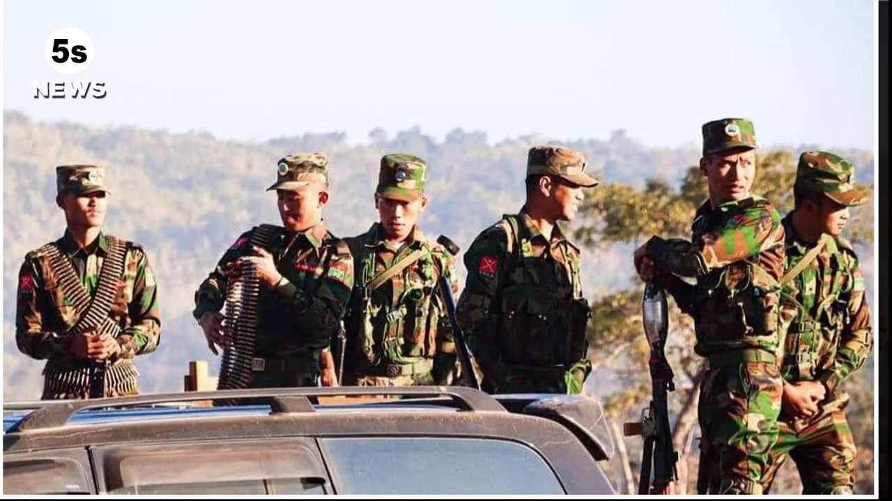 Myanmar conflict - The battle to capture the remaining military base in Namkham city is tense | 5s News