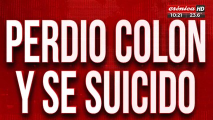 Tragedia en Santa Fe: perdió Colón y se suicidó arrojándosé de un octavo piso