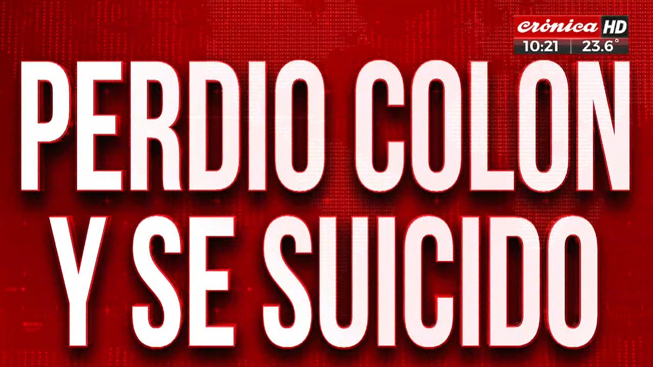 Tragedia en Santa Fe: perdió Colón y se suicidó arrojándosé de un octavo piso