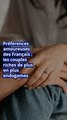 Préférences amoureuses des Français : les couples riches de plus en plus endogames