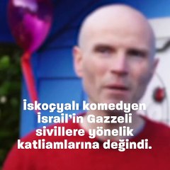 İrlandalı komedyenden işgalci Yahudi tiplemesi