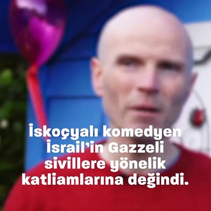 İrlandalı komedyenden işgalci Yahudi tiplemesi