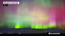 Aurora borealis shines bright in skies over Canada