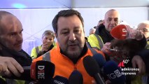 Autpstrade per l'Italia, Salvini in visita ai cantieri per l'ampliamento dell'A1 nel tratto Firenze sud-Incisa