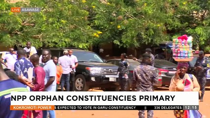 NPP Orphan Constituency Primary across the regions - Adom TV (2-12-23)
