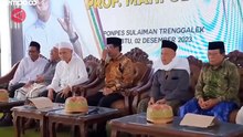 Cawapres Mahfud MD Sambangi Pesantren Sulaiman di Trenggalek