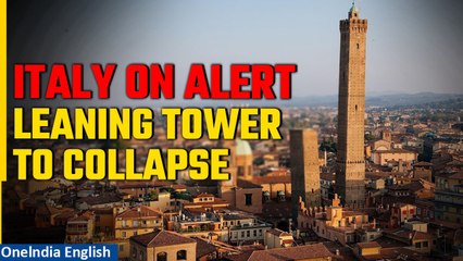 Italian Town in Panic Over Impending Collapse of 'Leaning Tower’ | Oneindia News