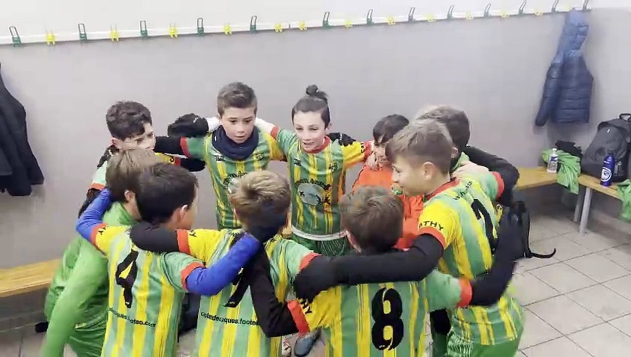 Victoire contre Aix en Provence de nos U10 critérium