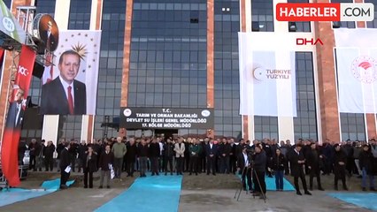 VAN'DA DSİ'NİN YENİ YERLEŞKESİNİN İLK ETABI HİZMETE AÇILDI