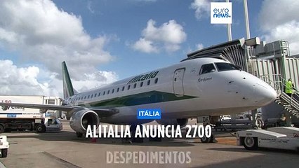 Arranca o despedimento anunciado de mais de 2700 trabalhadores da antiga Alitalia