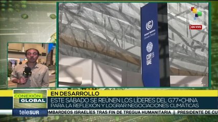 Avanza tercera jornada de la COP28 en Dubái
