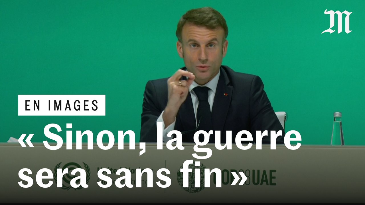 Emmanuel Macron au sujet d’Israël : « la destruction totale du Hamas » entraînerait « dix ans » de guerre