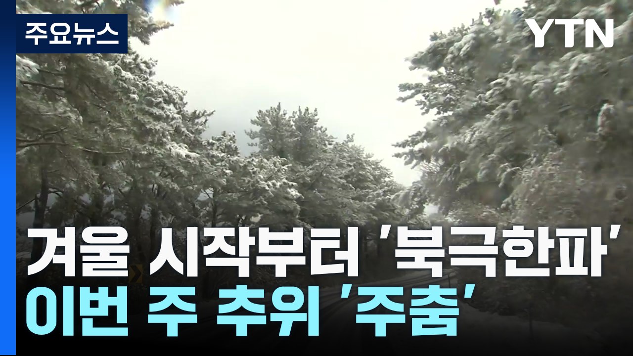 겨울 시작부터 '북극 한파'...중순엔 ' 2차 한파' 온다 / YTN