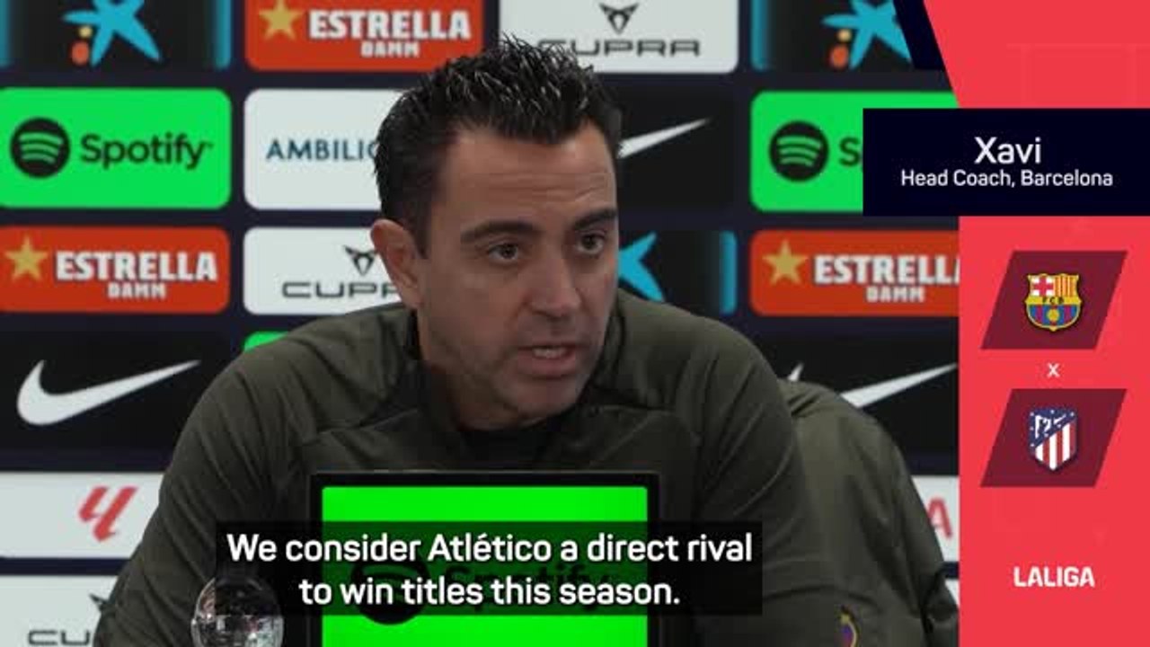 Barca need fans 'at their best' to beat Atleti - Xavi