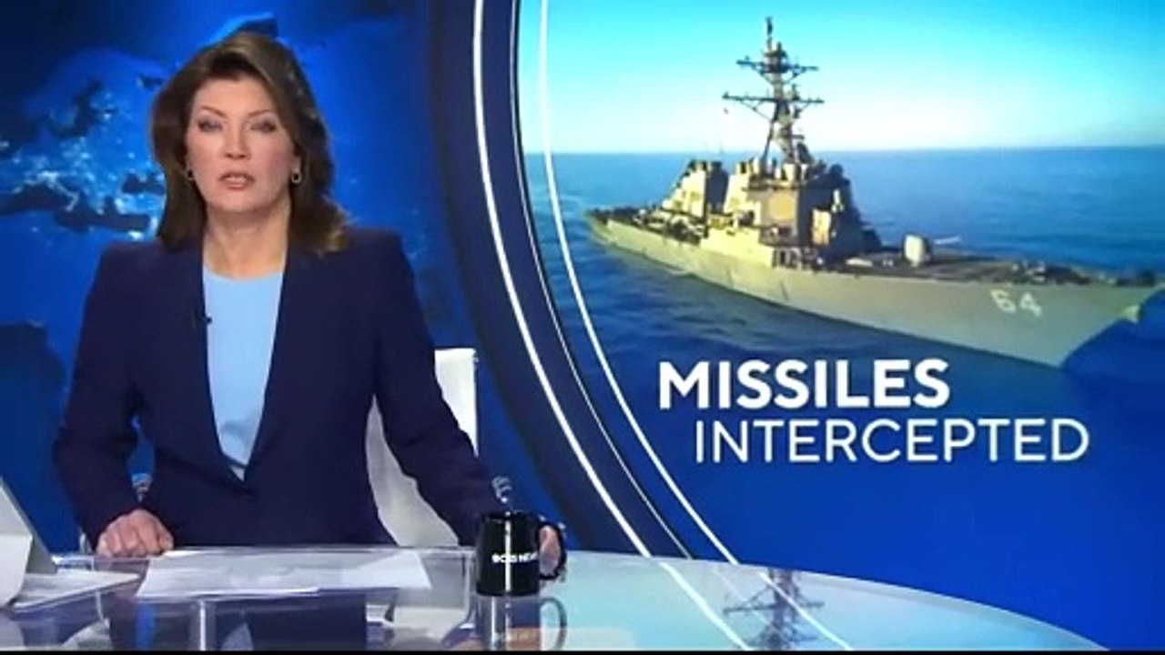 U.S. ship intercepts drones, missiles launched from Yemen