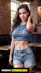 Ai Lookbook Fashion Model - This Is My Favorite Place To Have Coffee