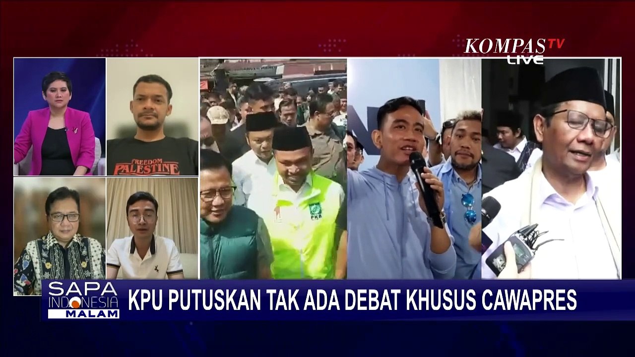 KPU Putuskan Tak Ada Debat Khusus Cawapres, Ada yang Janggal?