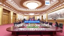 Neue Seidenstraße: Italien verlässt chinesisches Investitionsprojekt