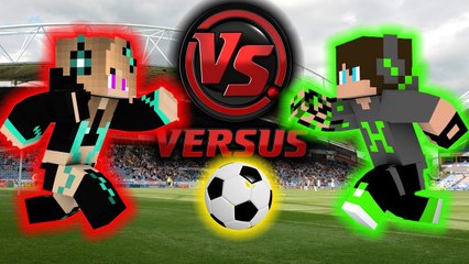Minecraft Futbol Maçı ⚽ /w Anka Leydi