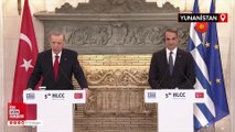 Cumhurbaşkanı Erdoğan Yunanistan'da: Ege'yi barış denizi haline getirelim