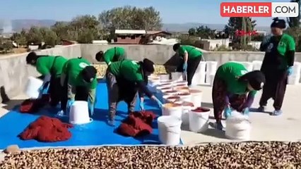 Depremzede Kadınlar Sebze ve Meyveleri İşleyerek Geçim Sağlıyor