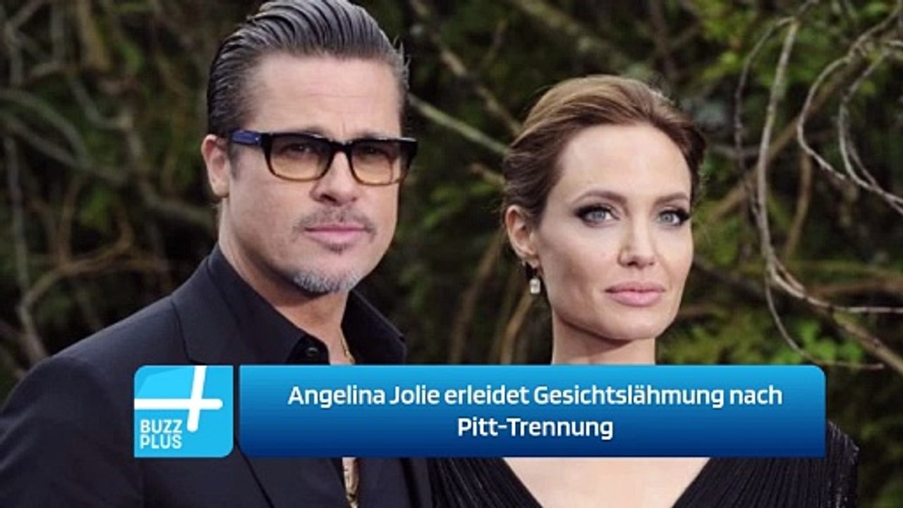 Angelina Jolie erleidet Gesichtslähmung nach Pitt-Trennung