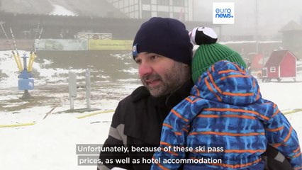 Serbian ski-goers shocked at price hikes