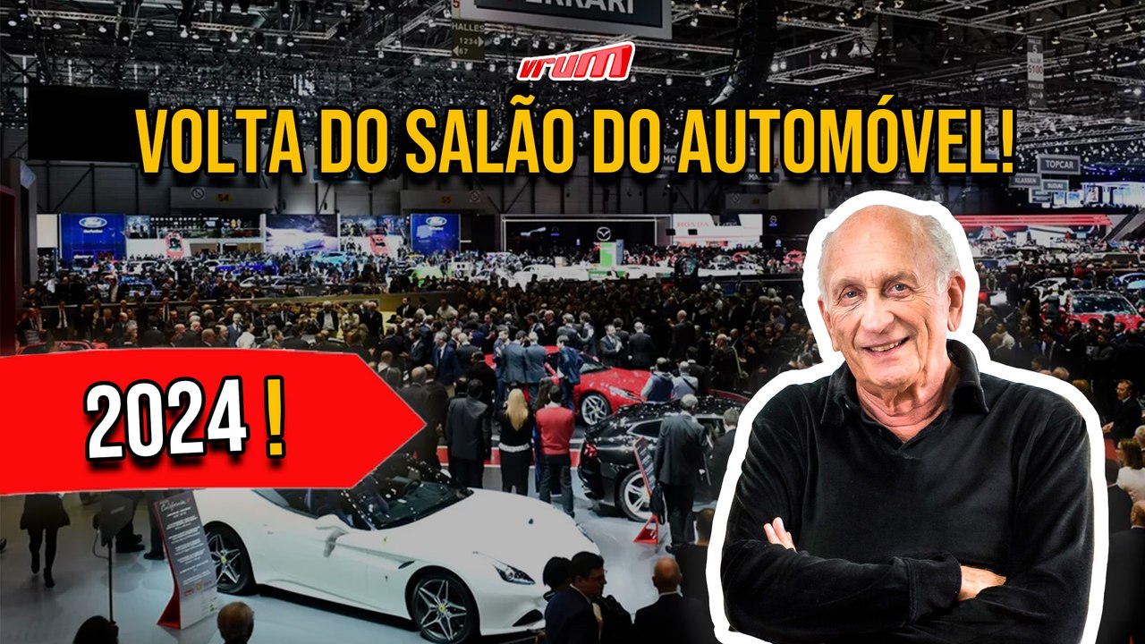 Salão do automóvel de São Paulo volta em 2024 com novidades!