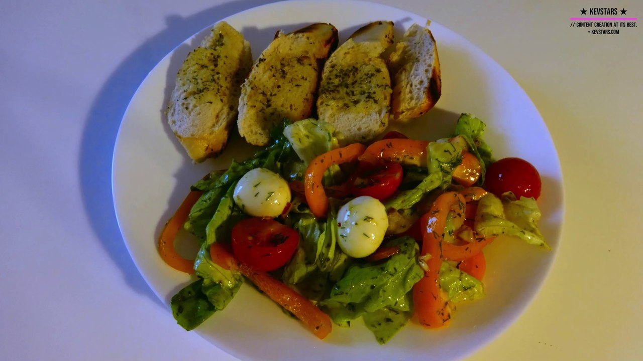 [4K]   "The Best Salad & Vinaigrette in Town!" / ‍ Kev's Kitchen: Special Episode No. 4️⃣