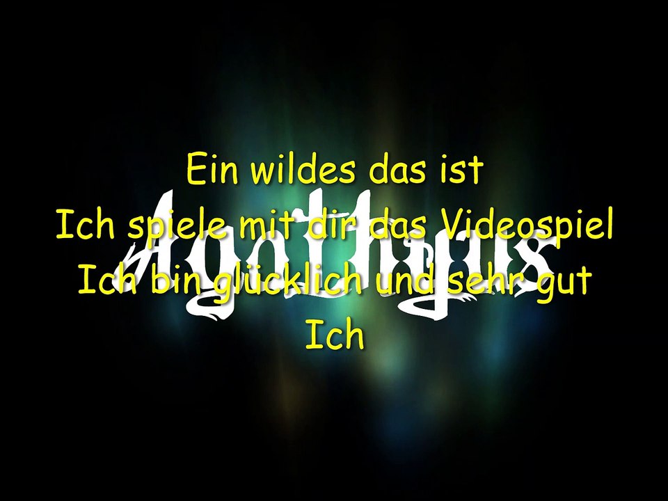 Agathyus - Ein wildes (lyrik-audio)